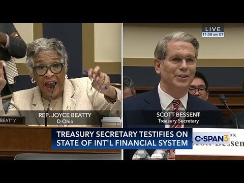 Disrespectful Democrat MELTS DOWN in Hearing with Treasury Secretary