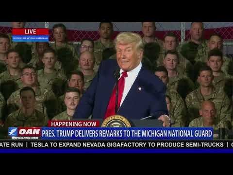 President Trump Delivers Remarks to the Michigan National Guard 1 President Trump Delivers Remarks to the Michigan National Guard