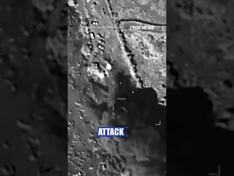 Trump shares stunning video of US airstrikes on Houthis #foxnews #trump #airstrike