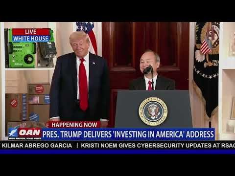 President Trump Delivers 'Investing in America' Address 1 President Trump Delivers 'Investing in America' Address