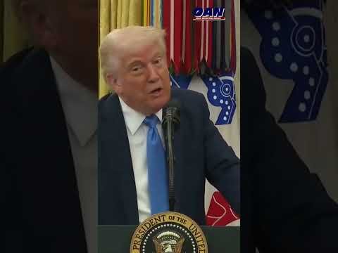 President Donald Trump Answers "What Is A Woman?"