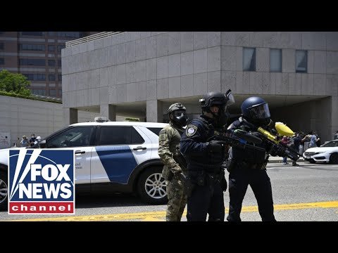 National Guard appears to arrest Los Angeles protester