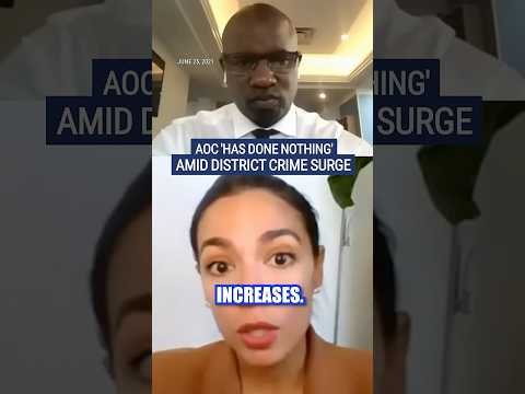 AOC's district reportedly sees 70% crime surge #foxnews #news #us #fox #aoc #shorts #us #politics