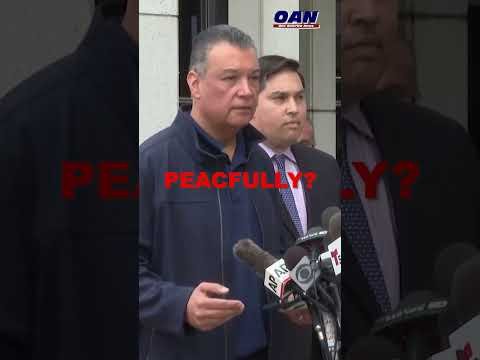 Was he really being peaceful?