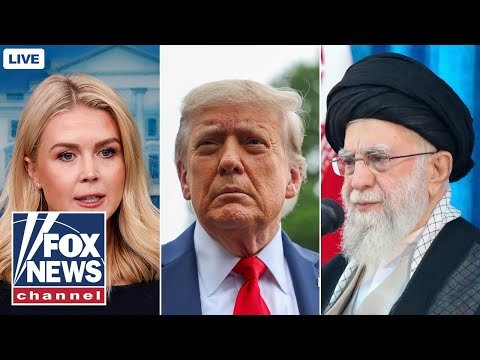 Karoline Leavitt briefs as Trump weighs Iran attack plan