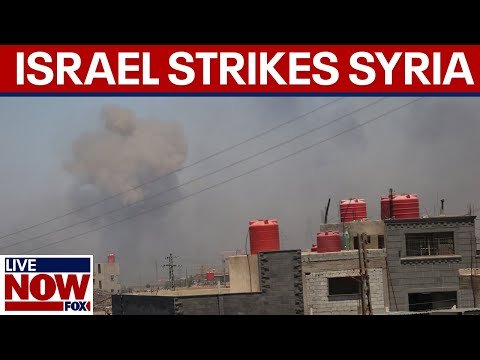 Israel strikes military tanks in southern Syria | LiveNOW from FOX 1 Israel strikes military tanks in southern Syria | LiveNOW from FOX
