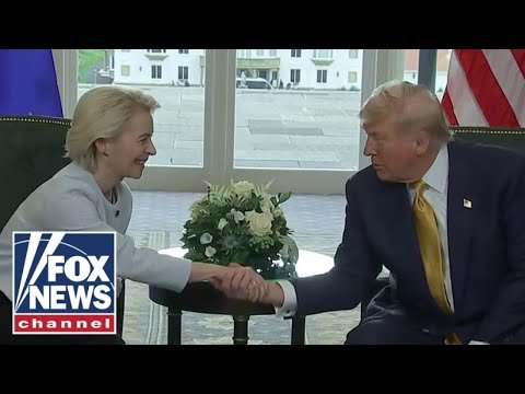 BREAKING: Trump reaches MAJOR trade deal with EU 1 BREAKING: Trump reaches MAJOR trade deal with EU