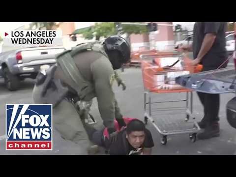 Viral Home Depot CBP raid in Los Angeles caught on camera 1 Viral Home Depot CBP raid in Los Angeles caught on camera