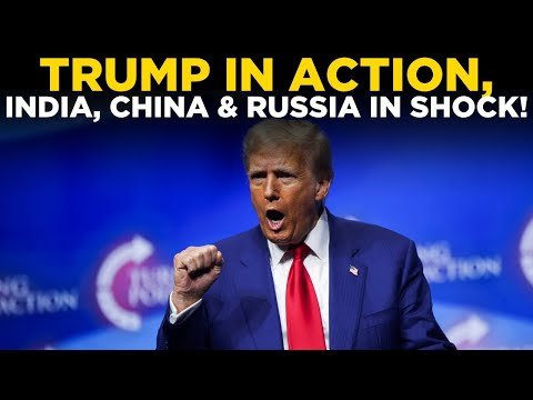 Donald Trump LIVE | Trump's Warning To India, China And Russia | Trump Speech LIVE | US News Live