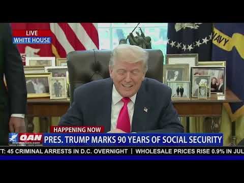 President Trump Marks 90 Years of Social Security