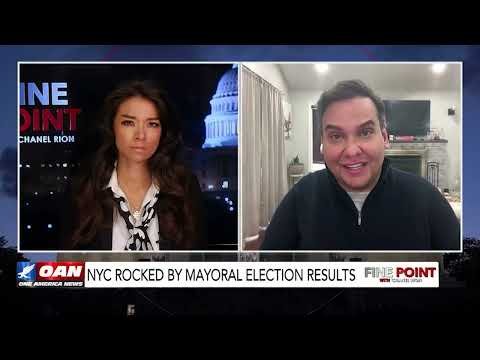 GEORGE SANTOS WARNS OF COMMUNIST TAKEOVER IN NYC ON FINE POINT WITH CHANELL RION