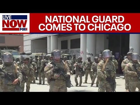National Guard Chicago Major Protests Underway in the City | LiveNOW from FOX