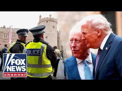 Protests ERUPT as free speech crackdown rocks Trump UK visit