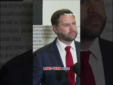 JD Vance declares: No US boots on the ground in Gaza #shorts