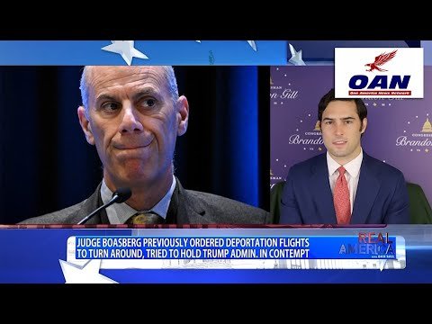 Brandon Gill Files Articles of Impeachment Against Judge Boasberg - Real America with Dan Ball 1 Brandon Gill Files Articles of Impeachment Against Judge Boasberg – Real America with Dan Ball