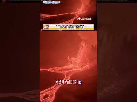 Earthquake RATTLES Hawaii's Kilauea volcano #foxnews #news #us #fox 1 Earthquake RATTLES Hawaii's Kilauea volcano #foxnews #news #us #fox