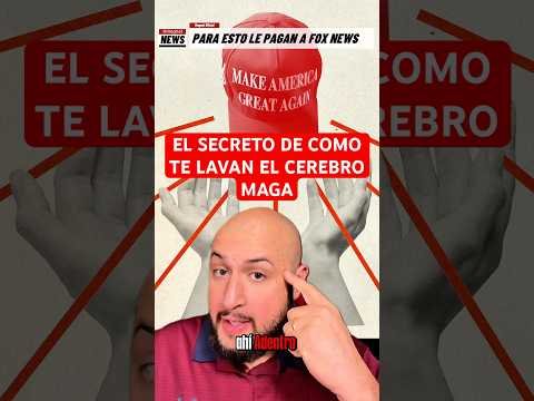 Adoctrinamiento MAGA – Para lo que le pagan a Fox News #maga #foxnews #trump #magnetoficial