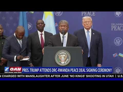 LIVE: President Trump Attends DRC-RWANDA Peace Deal Signing Event