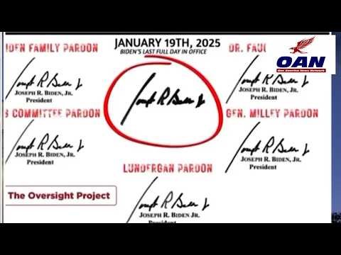 Comer Reveals ‘Unauthorized Autopen’ Evidence