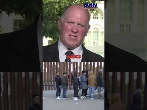 BORDER SECURITY RESTORED. Tom Homan joins Real America to reveal illegal crossings have dropped 96%