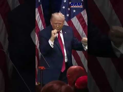 President Trump showcases his iconic TRUMP DANCE at the Trump Kennedy Center