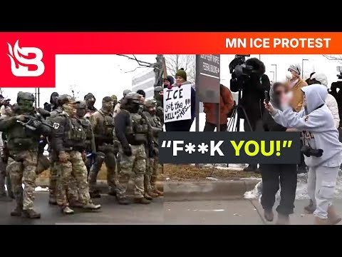 RAW FOOTAGE: Minnesota Protests Turn HOSTILE as ICE Agents Face Off with Crazed Crowd 1 RAW FOOTAGE: Minnesota Protests Turn HOSTILE as ICE Agents Face Off with Crazed Crowd