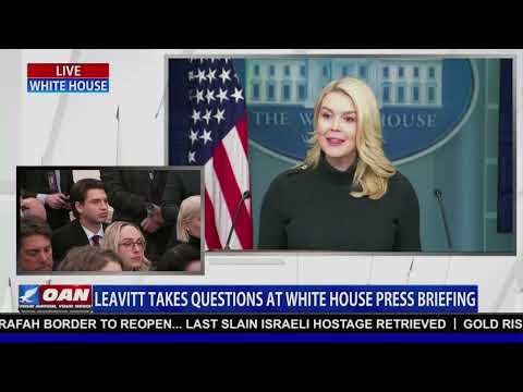 White House Press Secretary Karoline Leavitt Holds Press Briefing