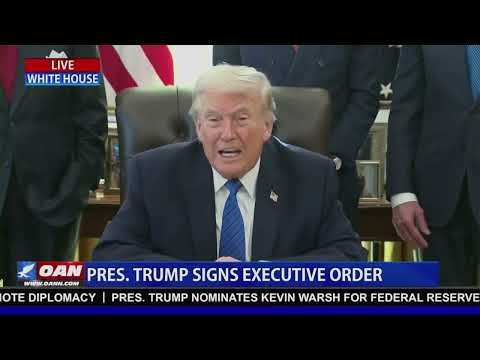 LIVE: President Trump Signs Executive Order