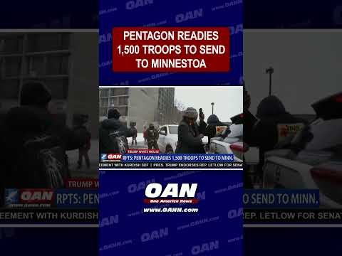 The Pentagon has placed 1,500 active-duty soldiers on standby for potential deployment to Minnesota