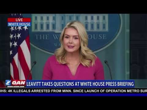 LIVE: White House Press Secretary Karoline Leavitt Holds Press Briefing