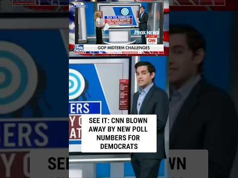 SEE IT: CNN blown away by new poll numbers for Democrats #foxnews #news #shorts #politics
