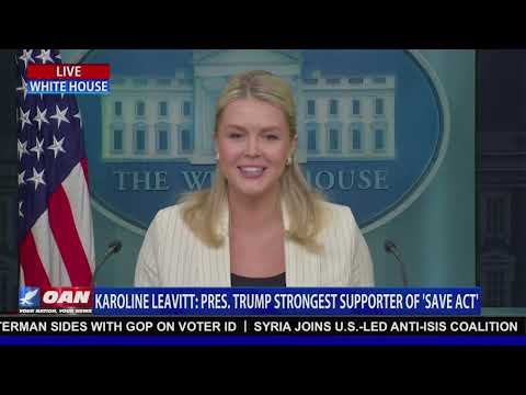 LIVE: White House Press Secretary Karoline Leavitt Holds Press Briefing