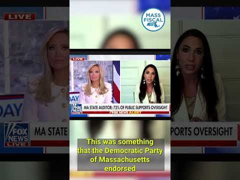 Massachusetts State Auditor Diana DiZoglio Joins Fox News to Talk About the Legislative Audit