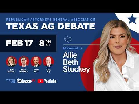 Texas Attorney General Debate | Moderated By Allie Beth Stuckey 2/17/26 1 Texas Attorney General Debate | Moderated By Allie Beth Stuckey 2/17/26