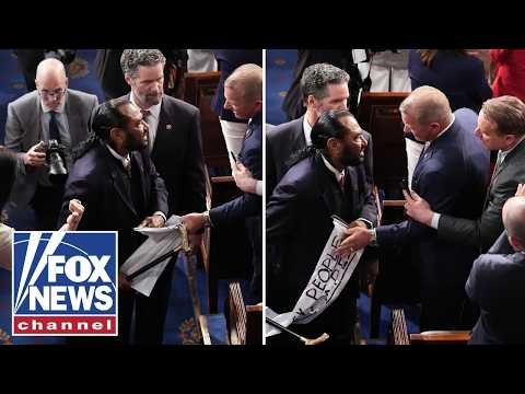 BREAKING: Dem EJECTED from Trump's State of the Union address