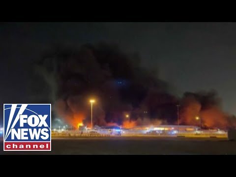 BREAKING: Fire and smoke seen inside US embassy compound in Kuwait