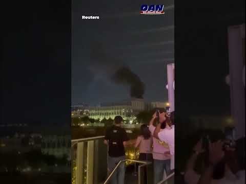 Eyewitness video shows large plume of smoke billowing from U.S. Consulate in Dubai 1 Eyewitness video shows large plume of smoke billowing from U.S. Consulate in Dubai