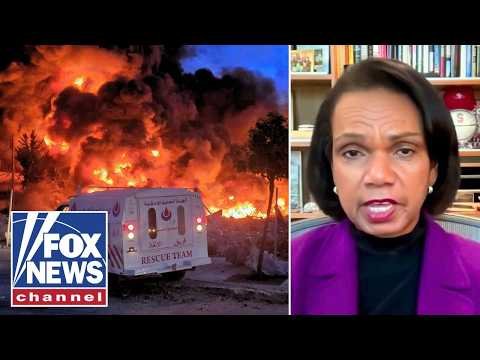 Condoleezza Rice calls on Trump admin to 'FINISH' Iran's military