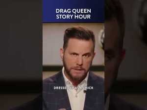 Host REGRETS Playing Clip to Normalize Drag Queen Story Hour #Shorts |   @RubinReport