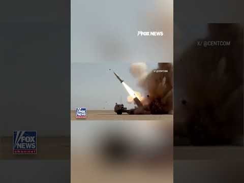 NEW: CENTCOM releases video of strikes on Iran #shorts #news #foxnews #iran