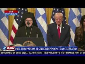 President Trump Speaks at Greek Independence Day Celebration