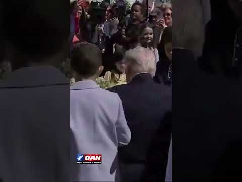 A young boy tells President Trump that he thinks he is “the best president.” 1 A young boy tells President Trump that he thinks he is “the best president.”