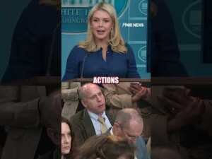 'INSULTING': Leavitt fires back at reporter #foxnews #news #us #fox