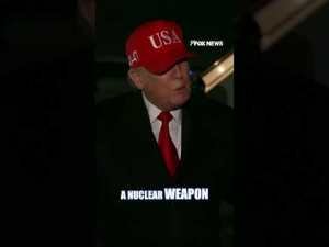 Trump: 'DESPERATE' Iran is in VERY bad shape #shorts #us #news #iran #Trump