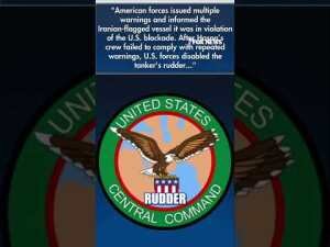 US fighter jet FIRES on Iranian oil tanker #shorts #us #news #foxnews #iran