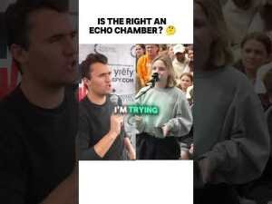 Media Echo Chambers: Fox News vs. CNN | Charlie Kirk Debate #shorts