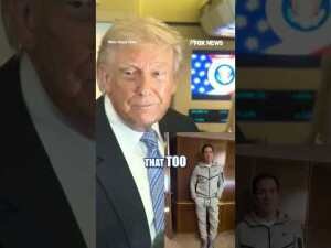 Trump jokes about Rubio's sweatsuit #foxnews #news #us #fox