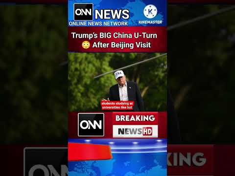 Trump’s BIG China U-Turn 😳 After Beijing Visit
