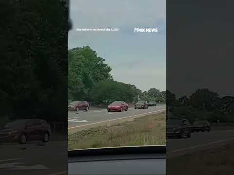 WATCH: Footage captures an 18-wheeler plowing through traffic at a NC intersection 1 WATCH: Footage captures an 18-wheeler plowing through traffic at a NC intersection
