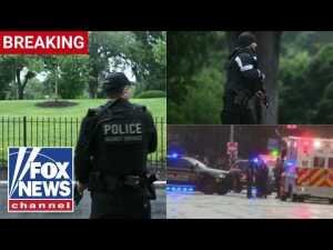 Secret Service reportedly takes down armed individual outside White House after shots fired